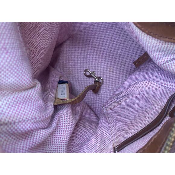 Dooney & Bourke Authenticated Cognac Croc Embossed Hobo Bayou vintage Handbag - Picture 7 of 11